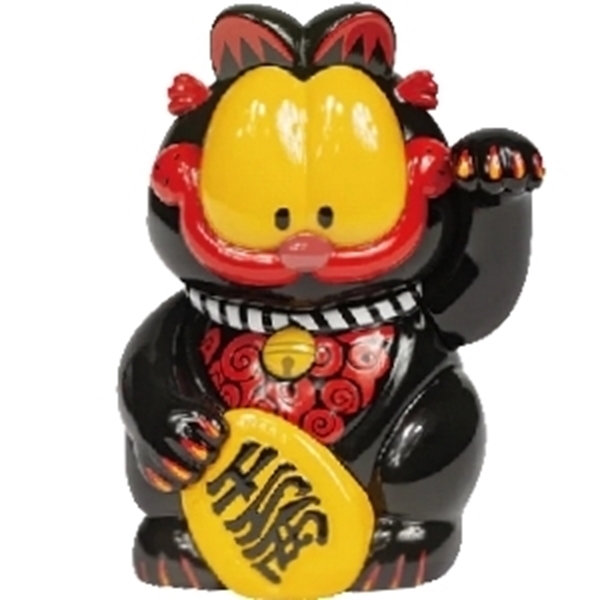 图片 2026 加菲貓招財 BLACK