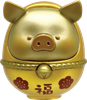图片 2025 罐頭豬．LuLu  達摩 黃金達摩(隱藏版)