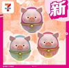 图片 2025 罐頭豬．LuLu  達摩  透明黃色達摩(夜光版)